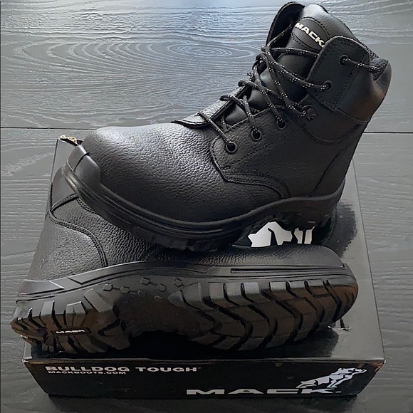 Nib Mack Tradesman 6 Steel Toe Boot 